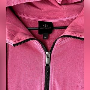 Armani Exchange zipper jacket hoodie